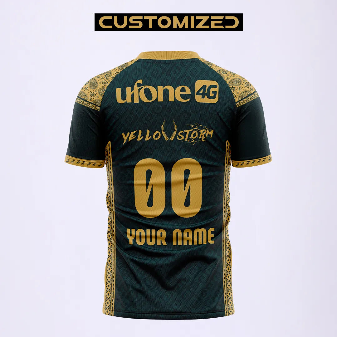 Peshawar Zalmi PSL X Customised Official Training Fan Jersey