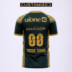 Peshawar Zalmi PSL X Customised Official Training Fan Jersey